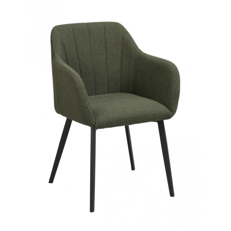 RO Bolton Arm Chair Green/Black